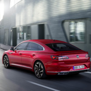 Photo route Volkswagen Arteon R Line restylée (2020)