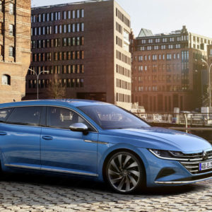 Photo 3/4 avant Volkswagen Arteon Shooting Brake restylée (2020