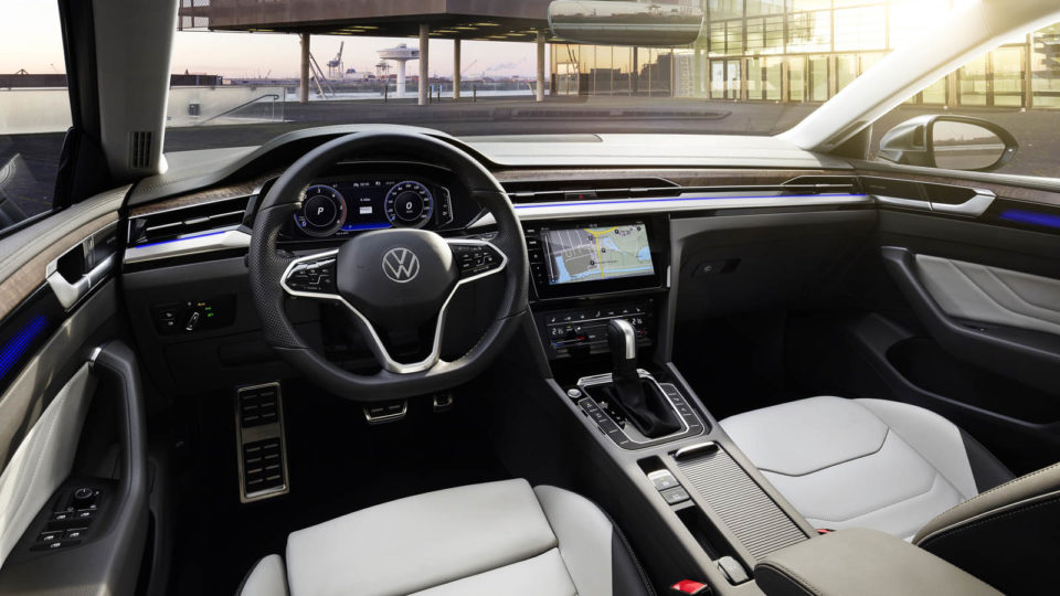 Photo intérieur cuir Volkswagen Arteon restylée (2020)