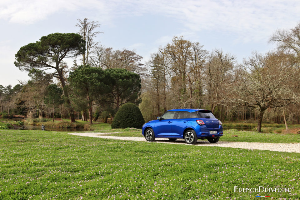 Photo essai dynamique Suzuki Swift IV (2024)