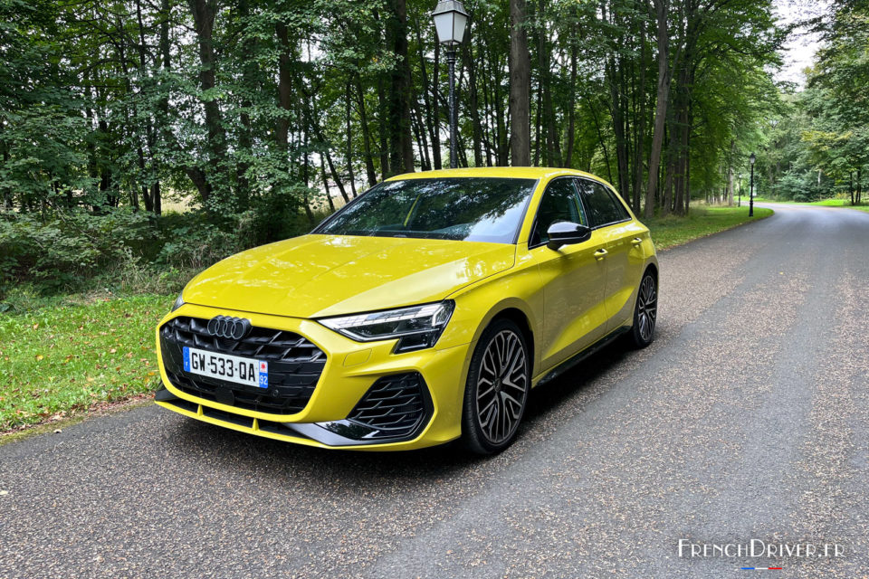 Photo essai route Audi S3 Sportback IV restylée (2024)