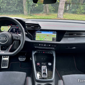 Photo tableau de bord Audi S3 Sportback IV restylée (2024)